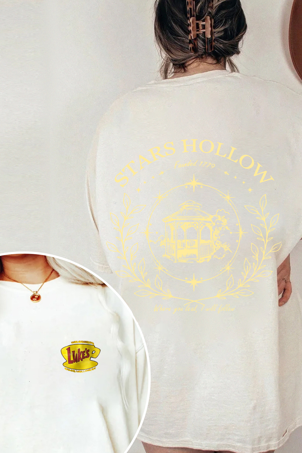 Stars Hollow Where You Lead I Will Follow Tee For Women