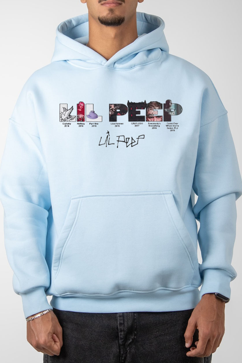 lilpeep hooded sweatshirt for men