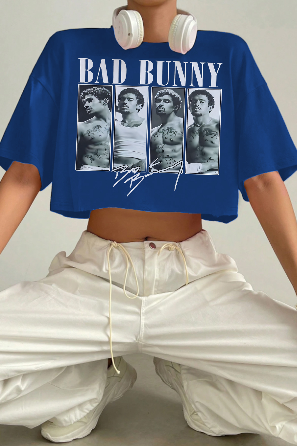 Bad Bunny Sexy?fans crop TEE