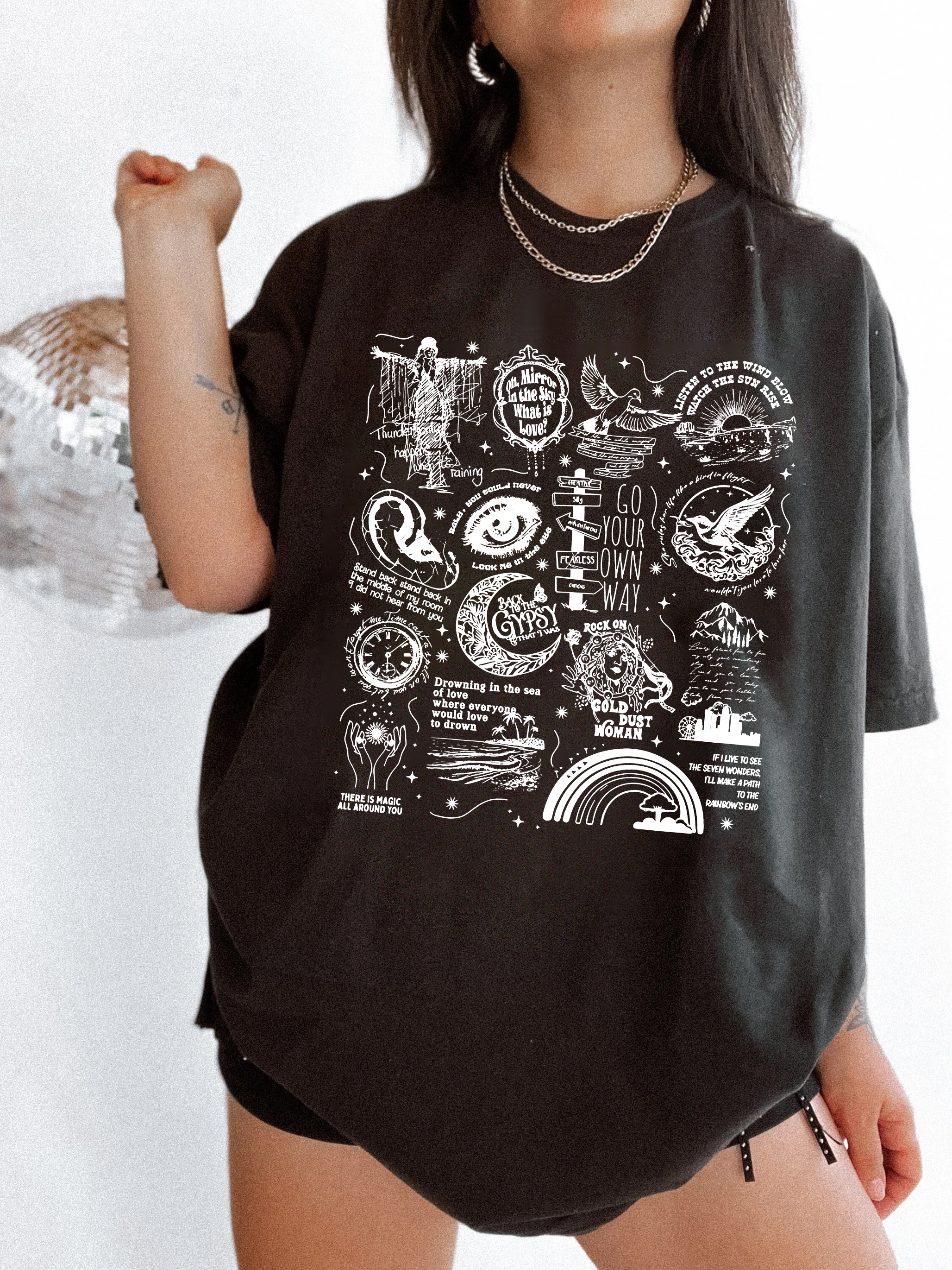 Stevie Nicks Tracklist Shirt For Women