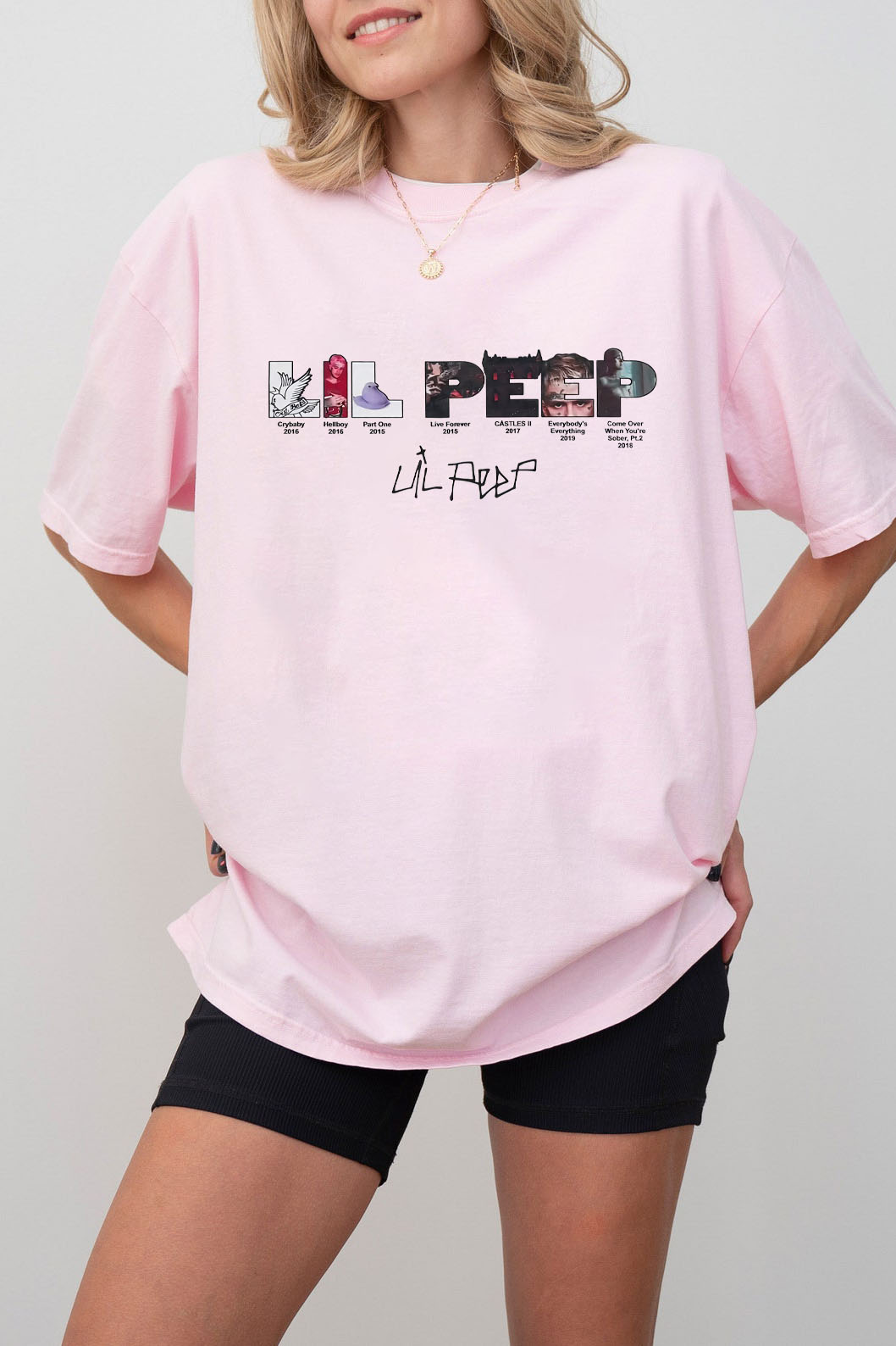 lilpeep fan t-shirt