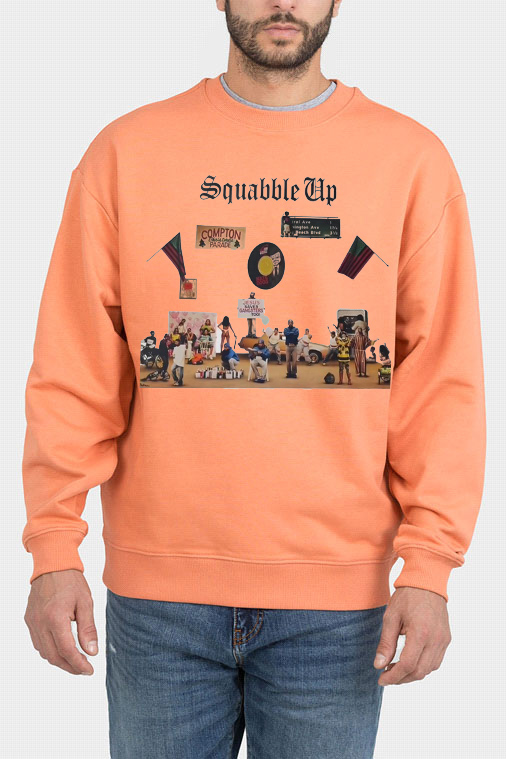 Kendrick casual round Sweatshirt For Men