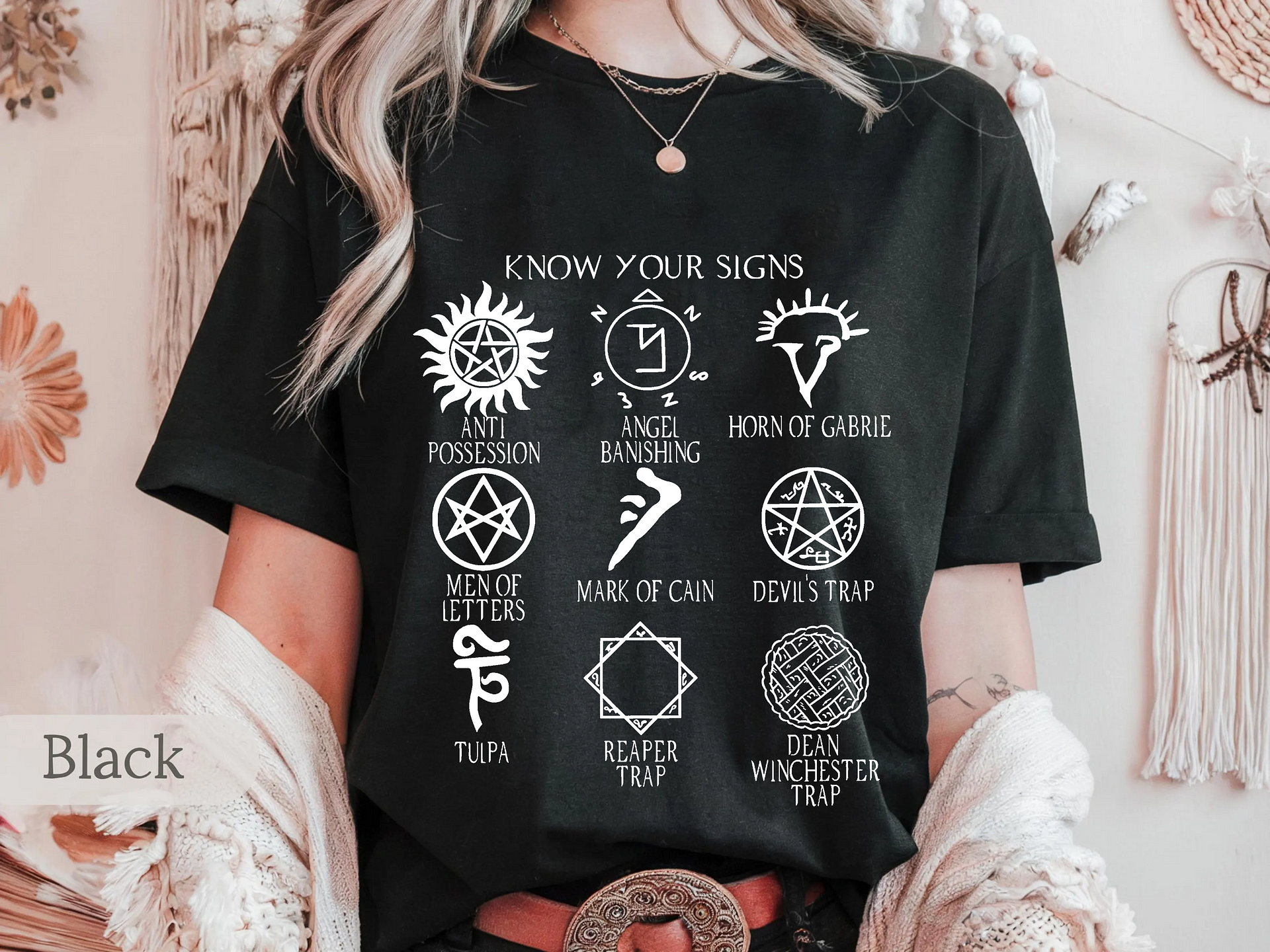Supernatural Dean Winchester trap Shirts/Sweatshirts/Hoodies