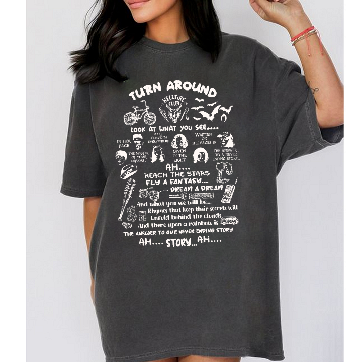 Stranger Things Dustin and Suzy The Neverending Story shirts/Sweatshirts/Hoodies