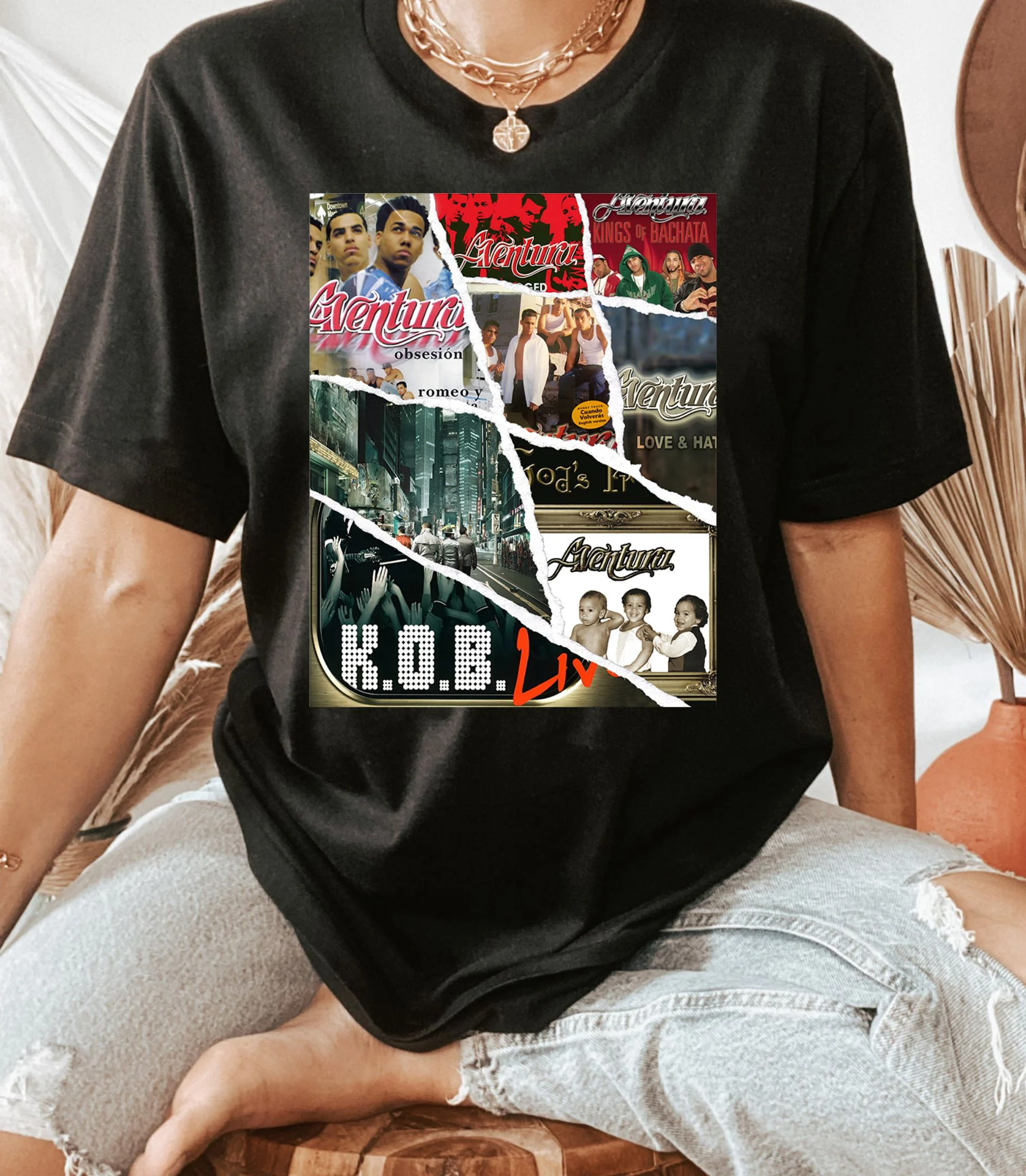 Cerrando Ciclos Tour Aventura Merch 2024 Romeo Santos Shirt