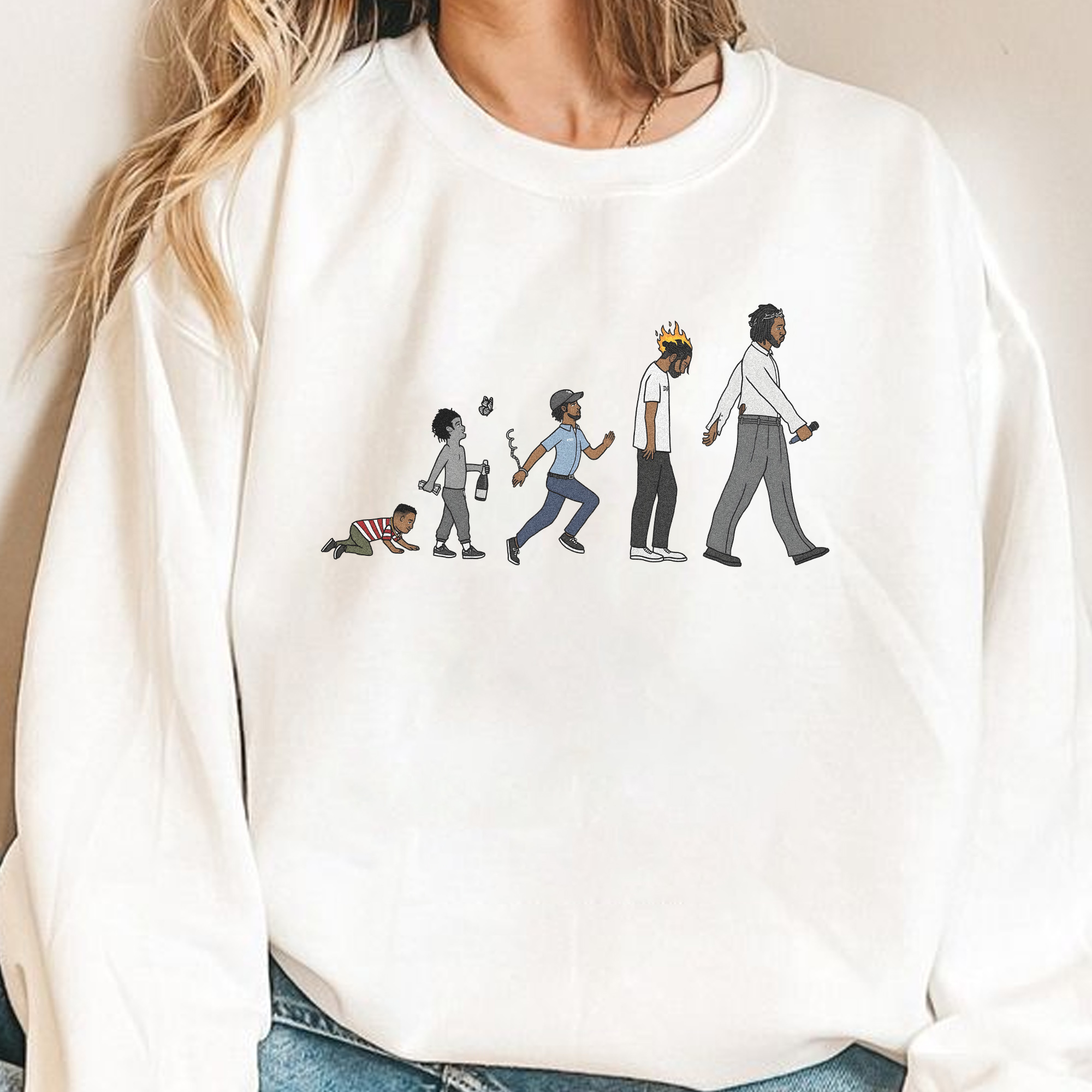 Kendrick Lamar Evolution Vintage ?C Shirt