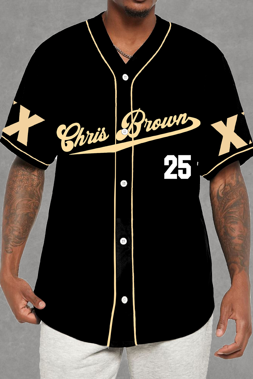 cb Jersey Tour 2025  Baseball Jersey
