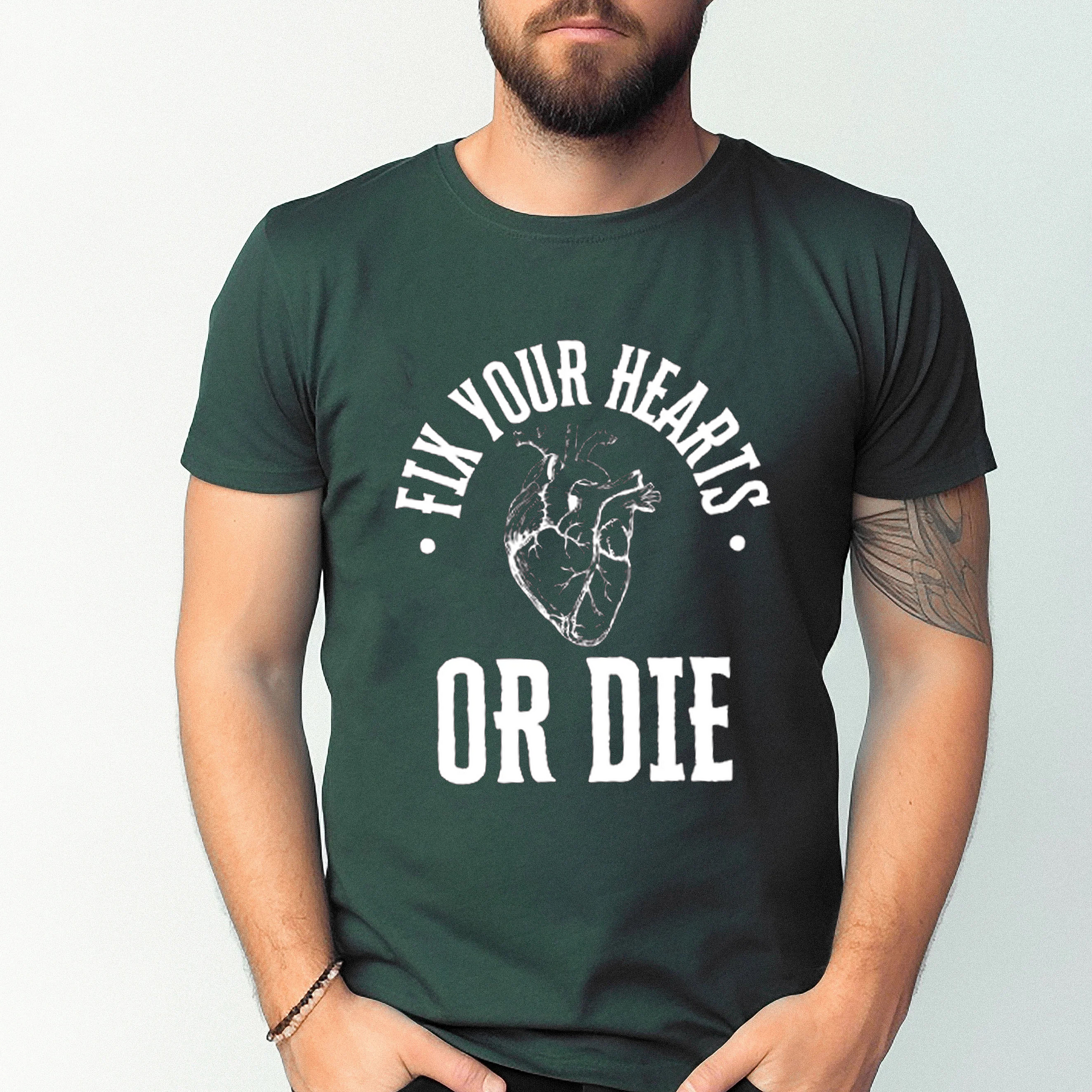 Fix Your Hearts Or Die Tshirts/Sweatshirts/Hoodies