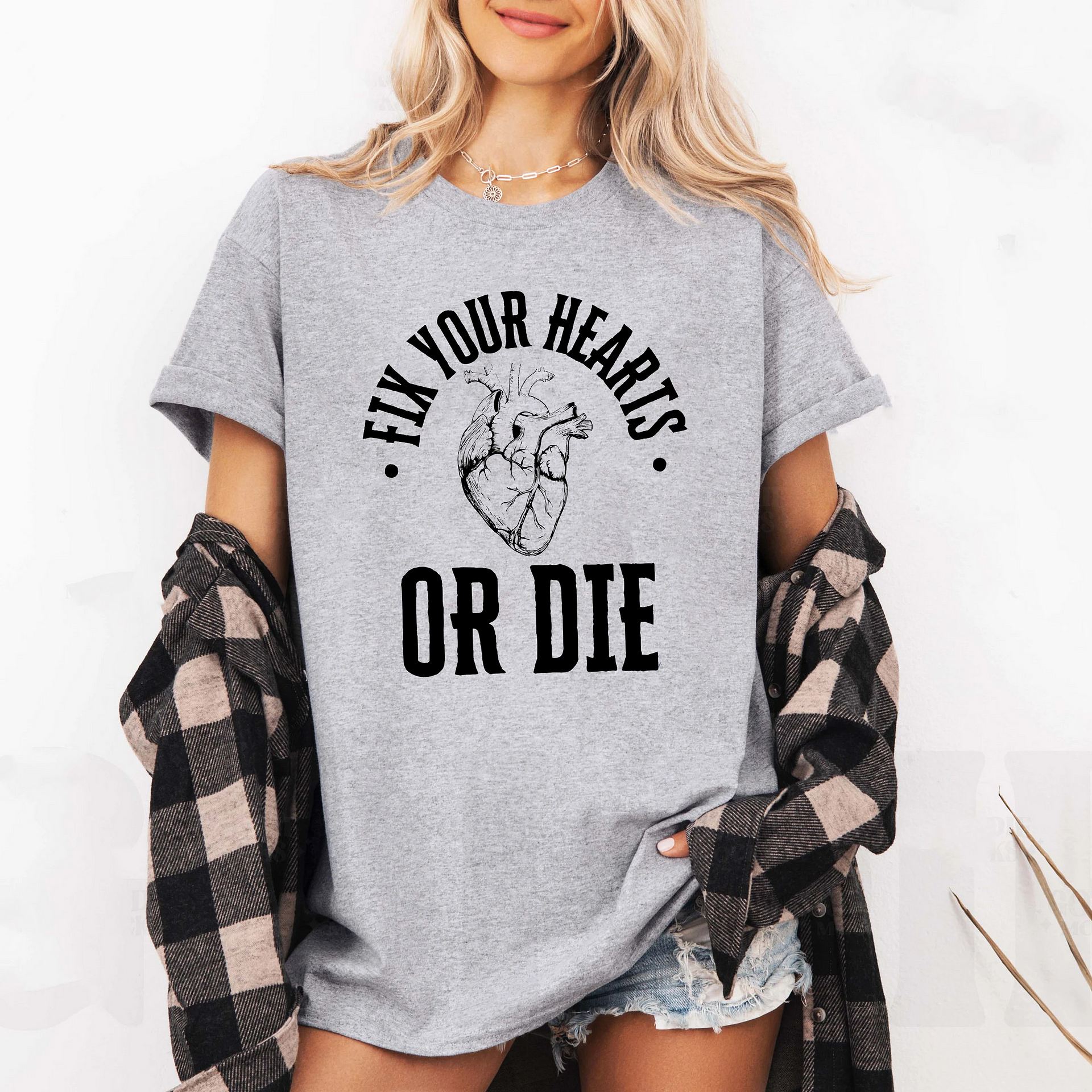 Fix Your Hearts Or Die Tshirts/Sweatshirts/Hoodies