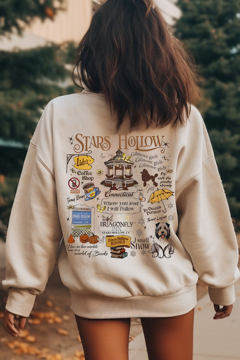 Stars Hallow Gilmore Girls Sweatshirt For Women
