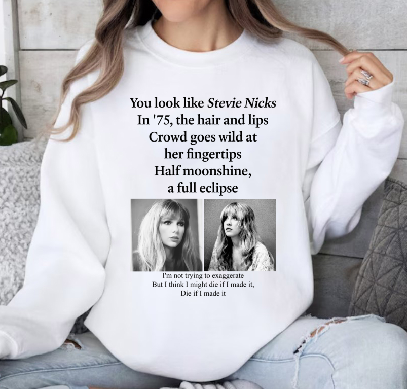 Taylor Swift x Stevie Nicks Vintage SweatShirt