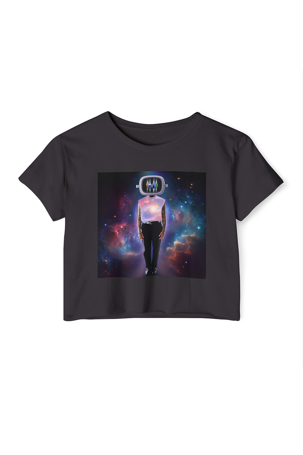 CB world tour crop t-shirt