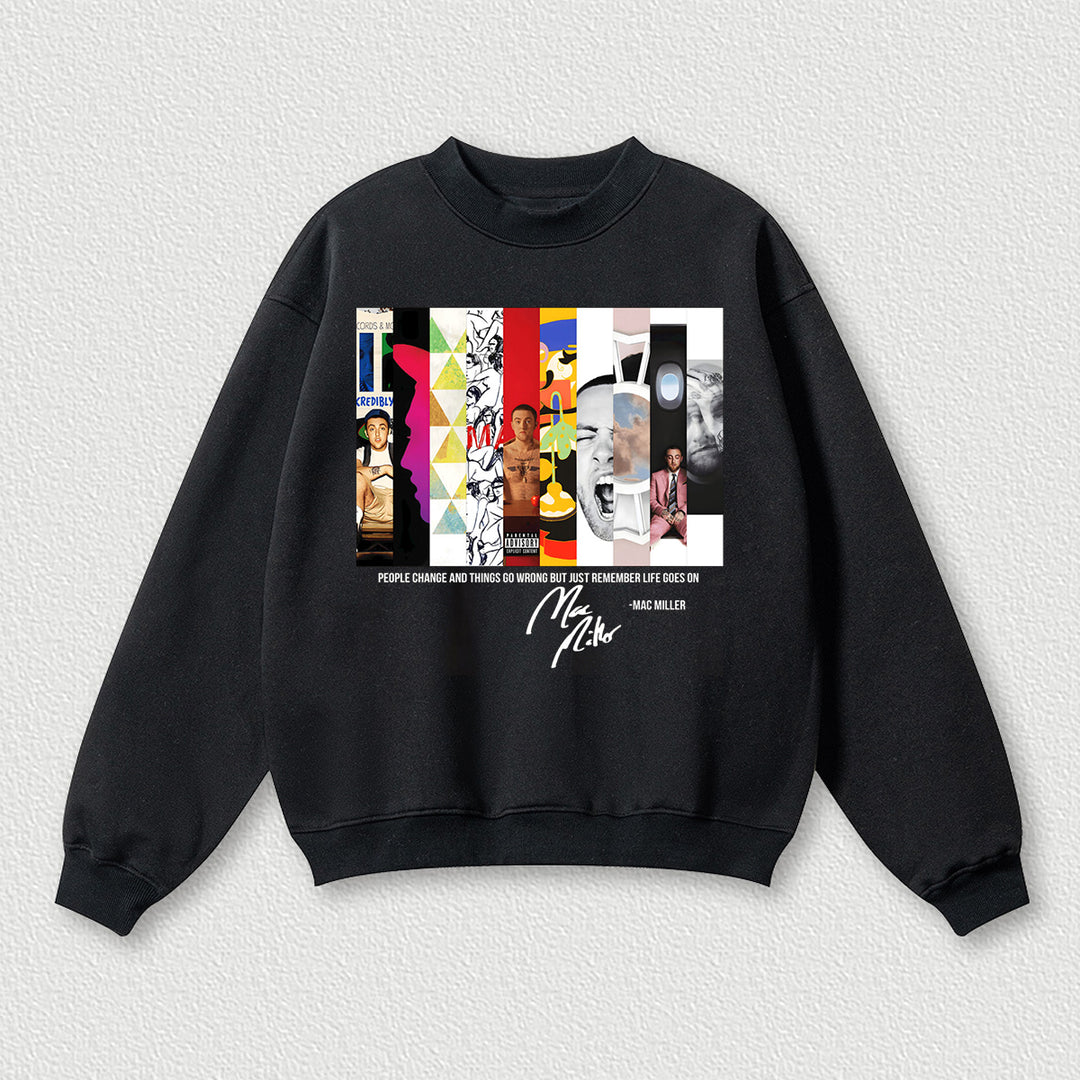 Mac Miller Album �C Sweatshirt