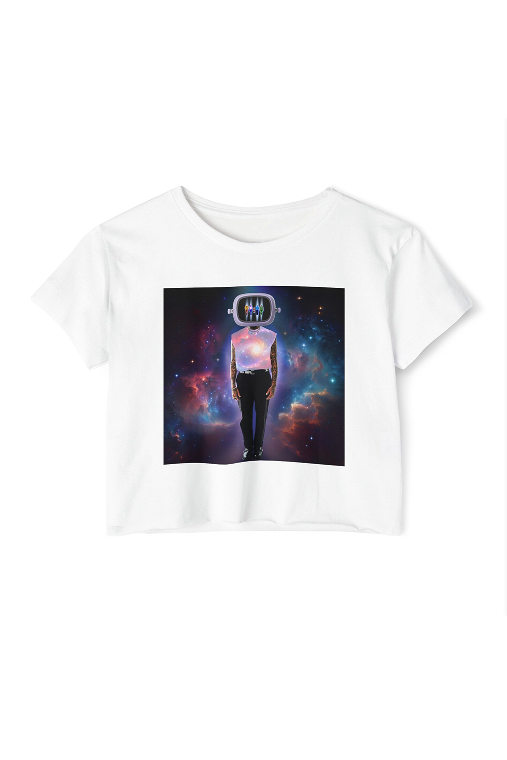 CB world tour crop t-shirt