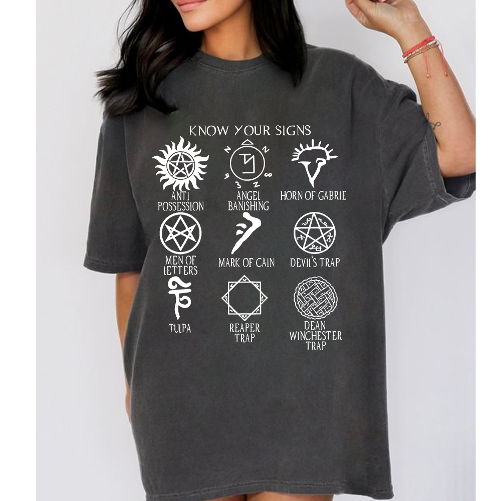 Supernatural Dean Winchester trap Shirts/Sweatshirts/Hoodies