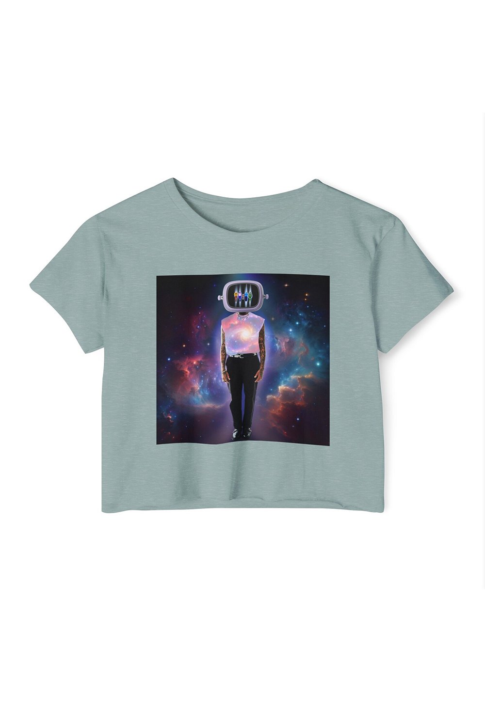 CB world tour crop t-shirt