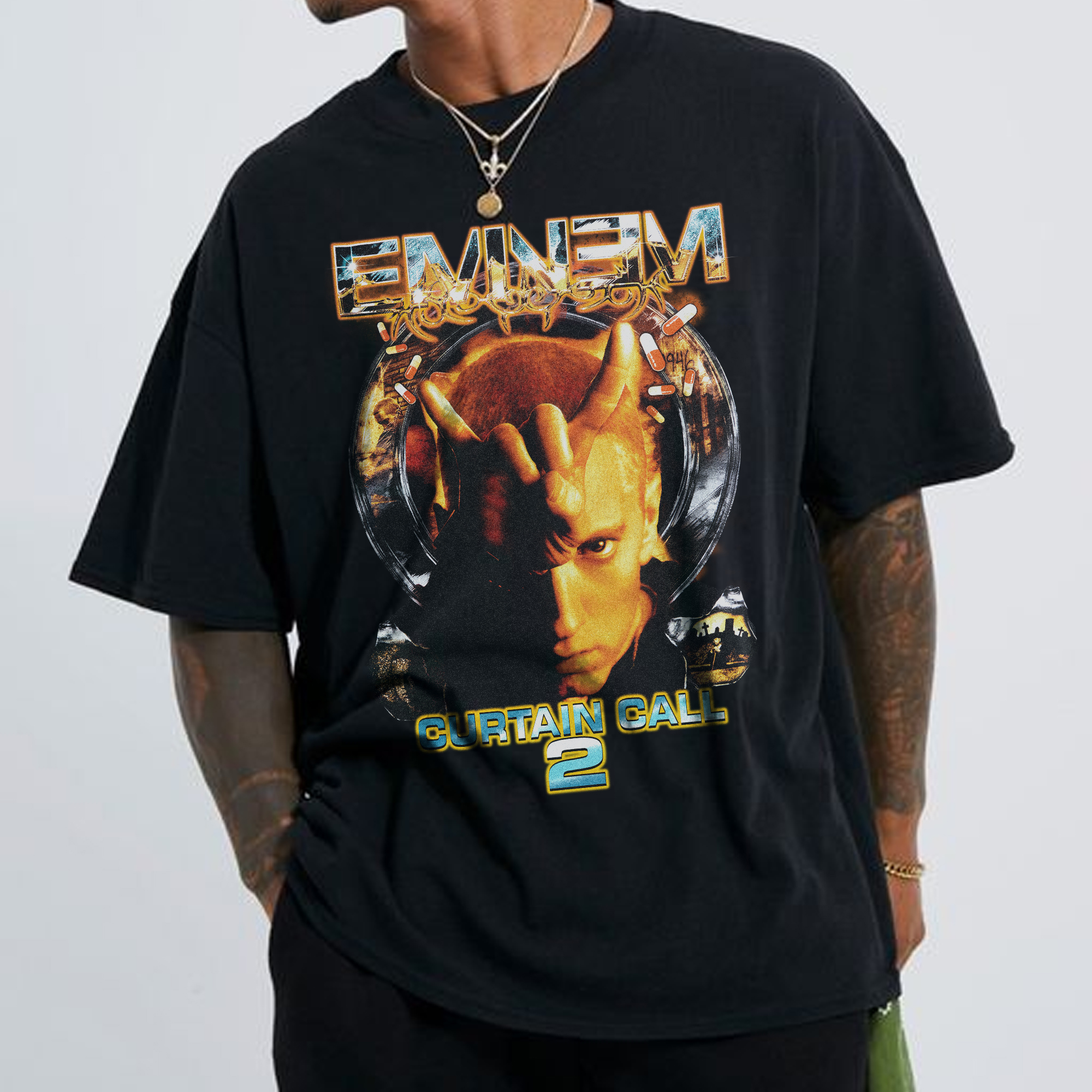 Eminem Curtain Call Vintage 2 ?C Shirt