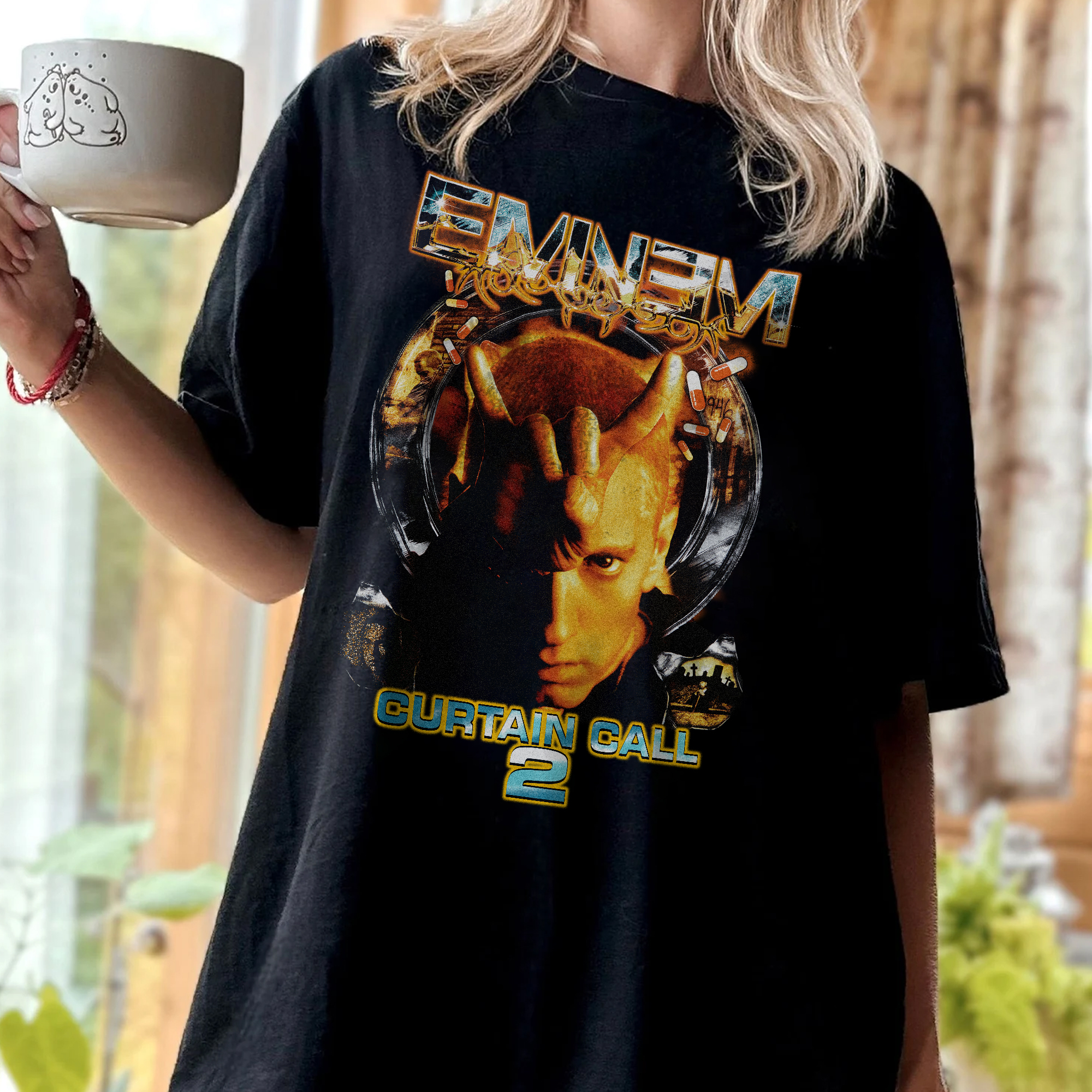 Eminem Curtain Call Vintage 2 ?C Shirt