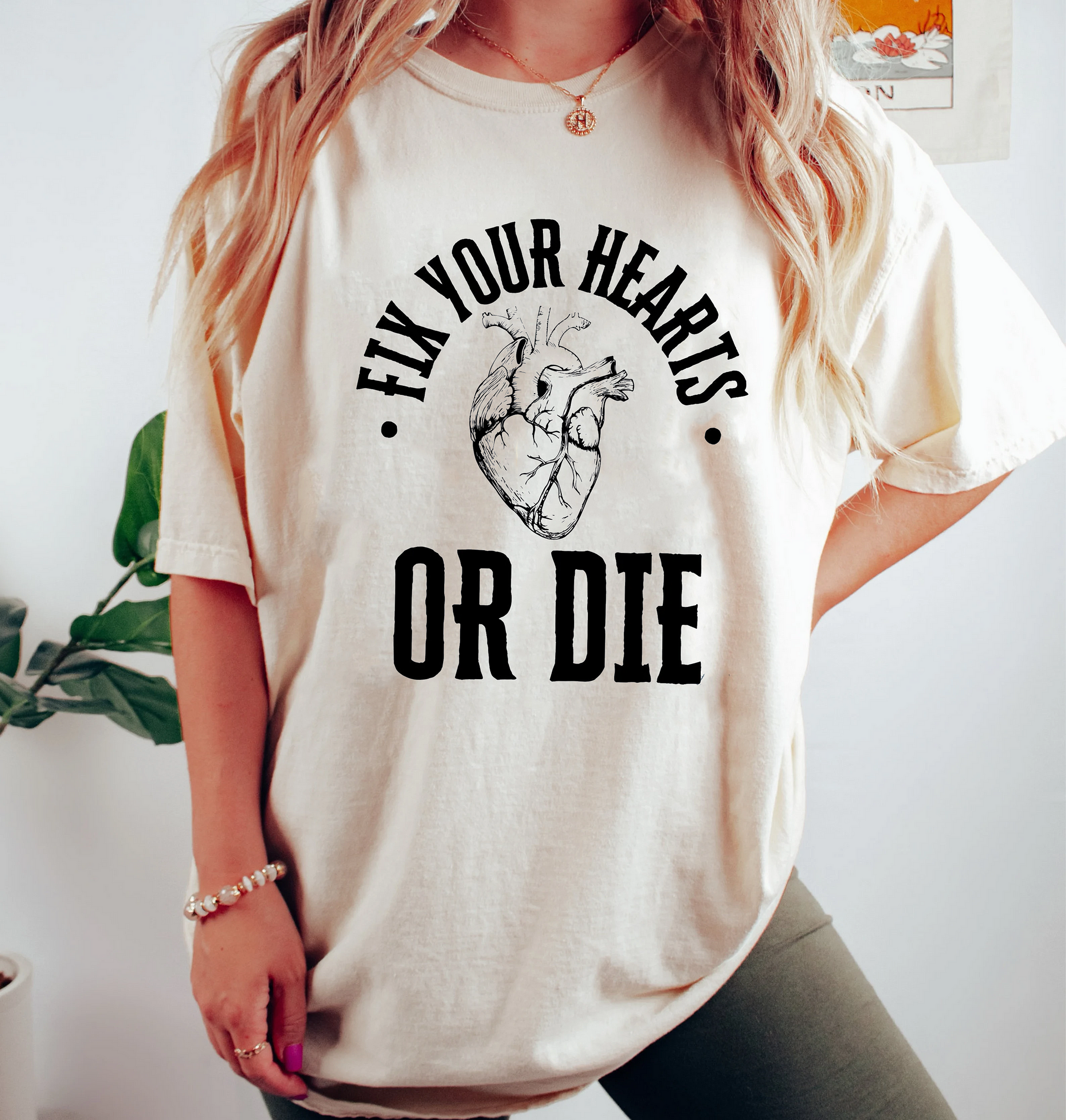 Fix Your Hearts Or Die Tshirts/Sweatshirts/Hoodies