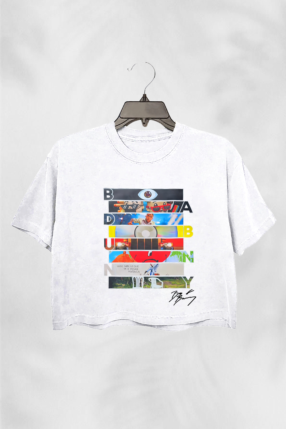 Bad Bunny Signature Short sleeve Crop Top
