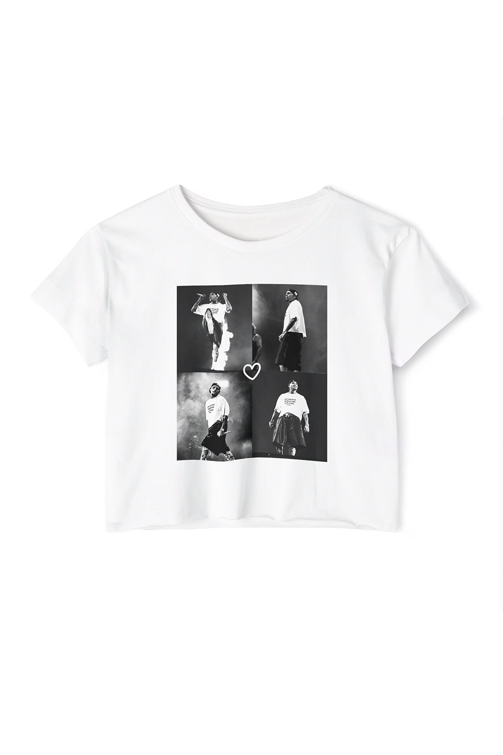 CB 11:11 world tour crop shirt CB albums crop top
