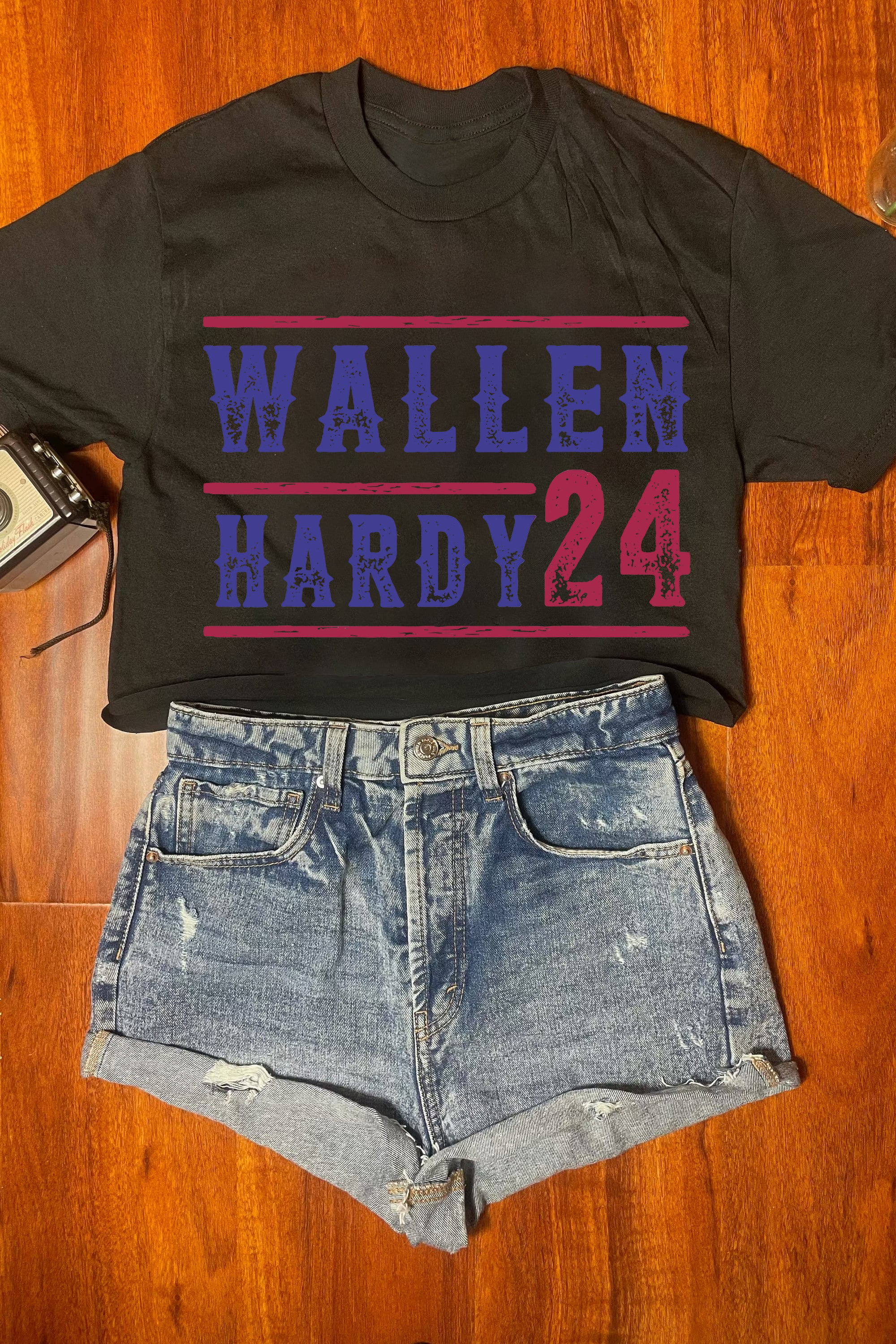 Hardy Country Music Fest,Wallen Hardy 24 Crop Tee For Women