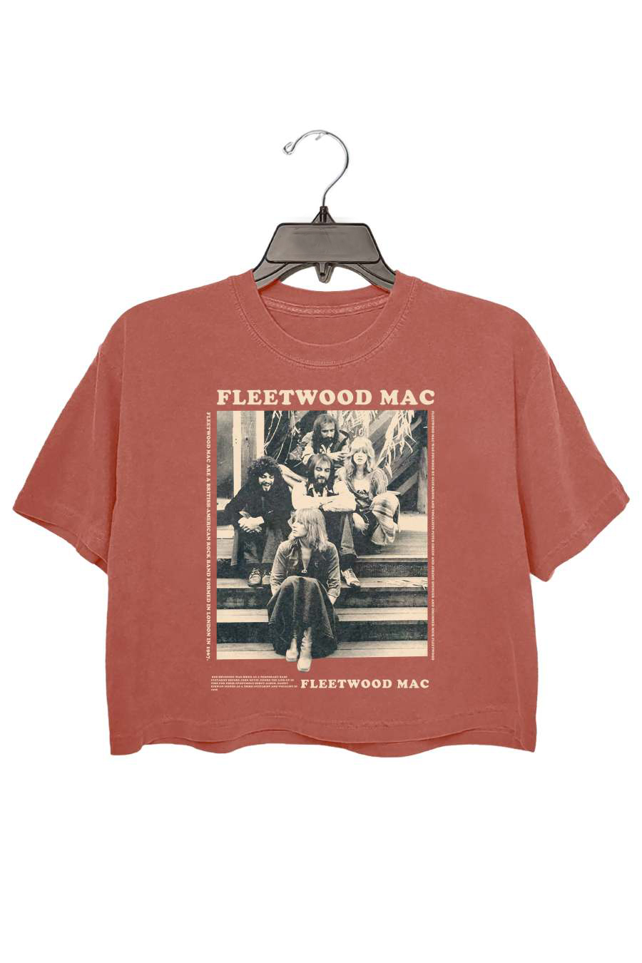 Fleetwood Mac Love Fans Crop Top For Women