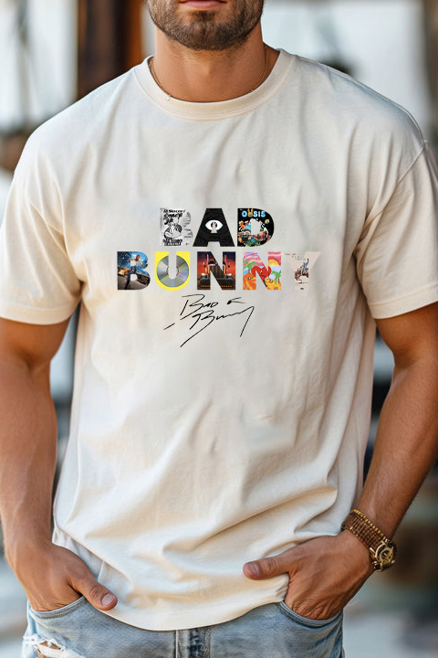 Bad Bunny Albums Version �C Men Shirt