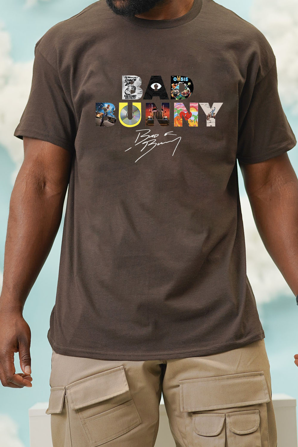 Bad Bunny Albums Version �C Men Shirt