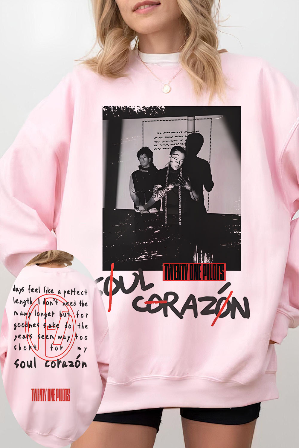 Twenty One Pilots �C The Clancy World Tour 2024 Both Side Sweatshirt