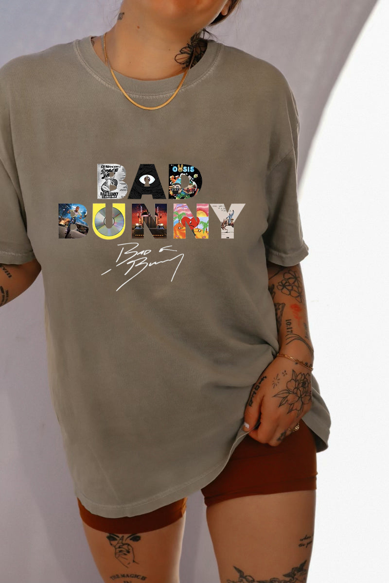 Bad Bunny Albums Version ?C Shirt