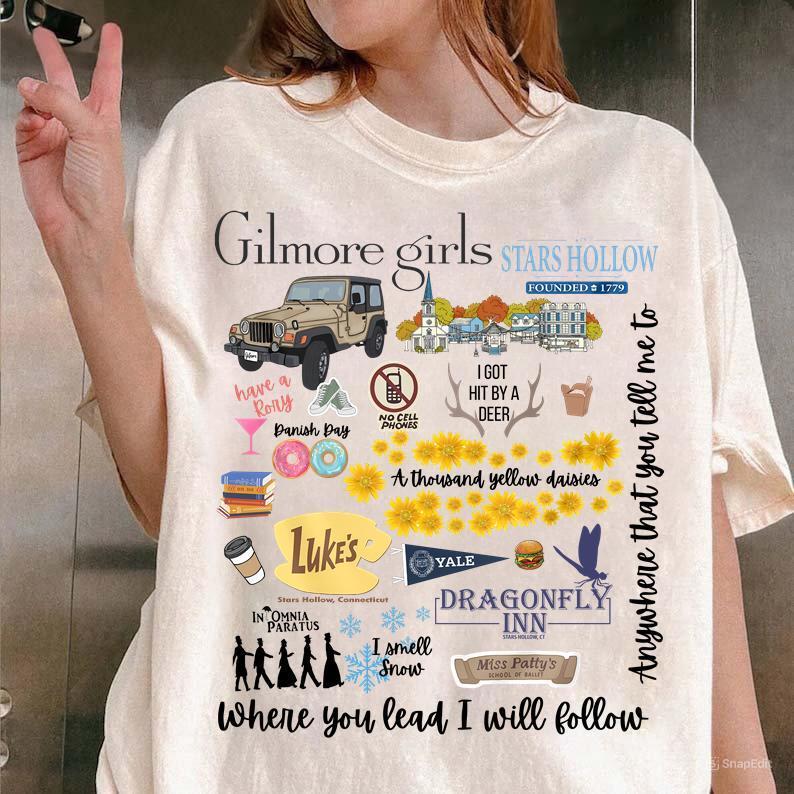 Stars Hollow  Gilmore Girls – Jeep version Shirt For Women