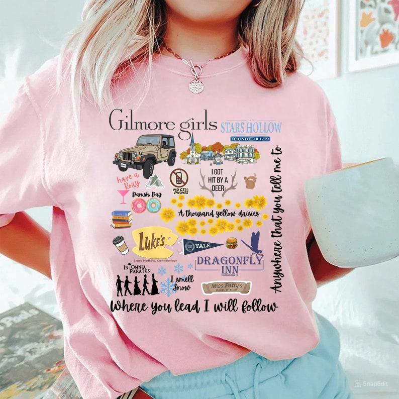 Stars Hollow  Gilmore Girls – Jeep version Shirt For Women