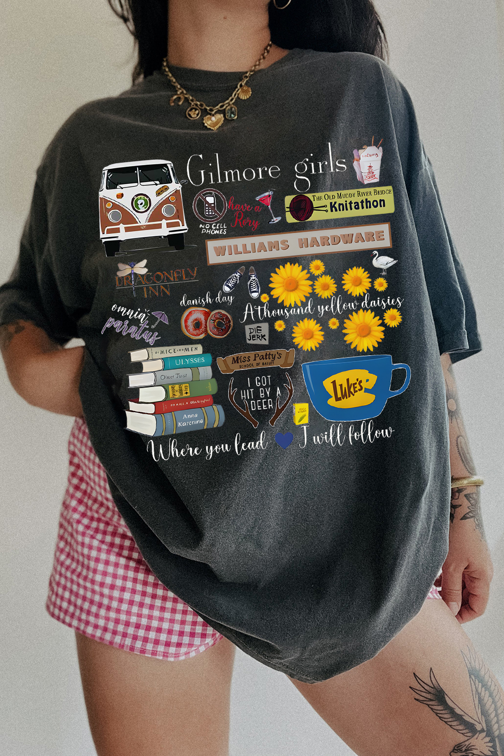 Vintage Stars Hollow tshirt, Gilmore Girls