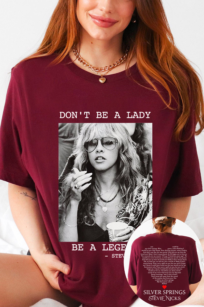 Stevie Nicks 2 Sides Shirt For Women