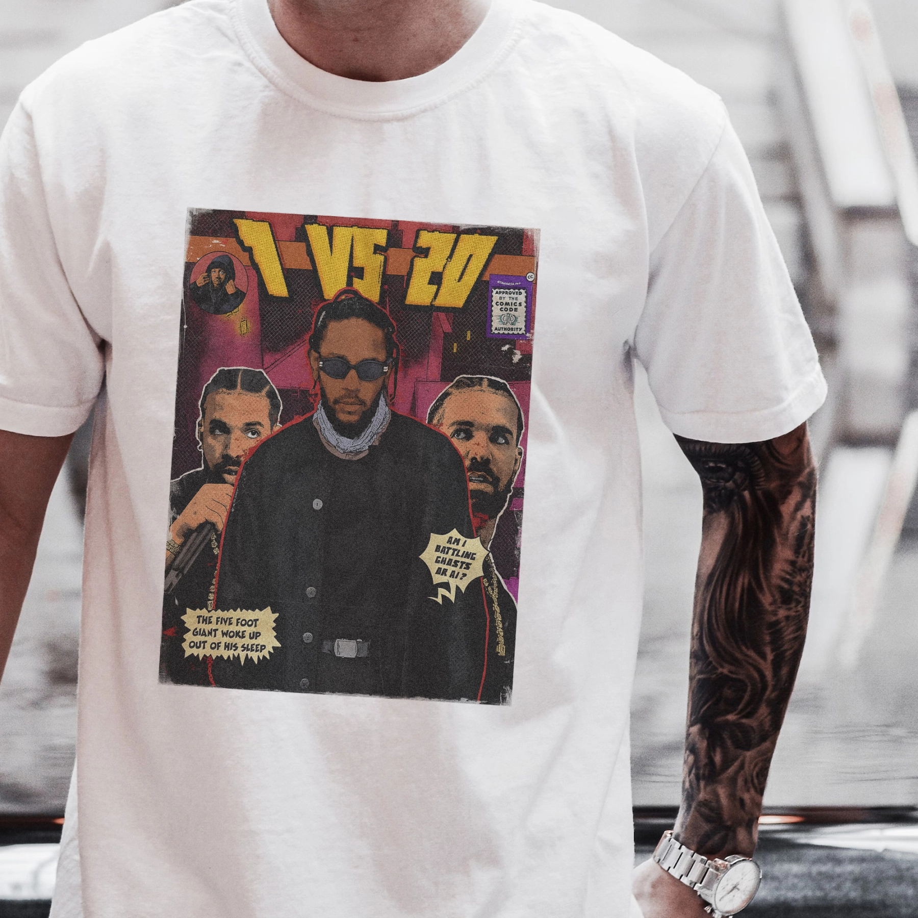 Kendrick Lamar Drake Vintage �C Shirt