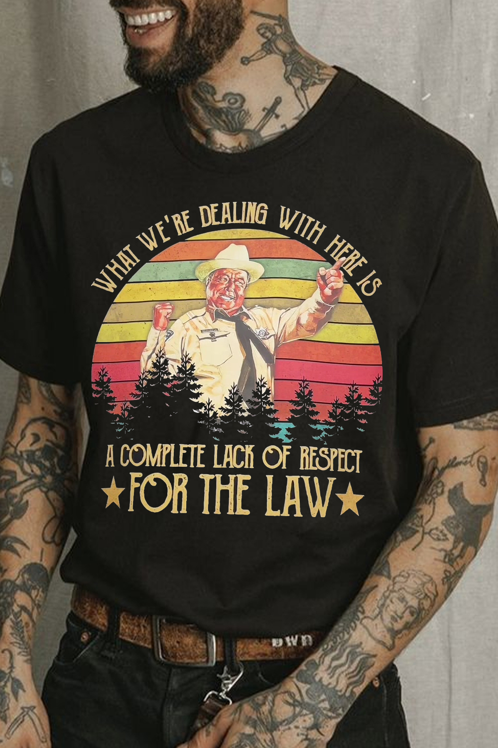 Jackie Gleason Smokey And The Bandit Tee