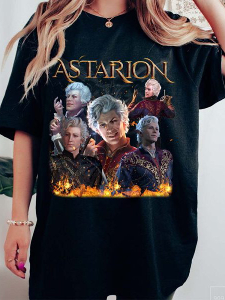 Astarion Baldur’s Gate 3 Tee For Gamer Tshirts/Sweatshirts/Hoodies