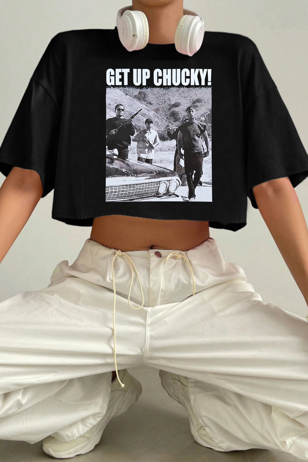 GET up, Chucky fans crop TEE
