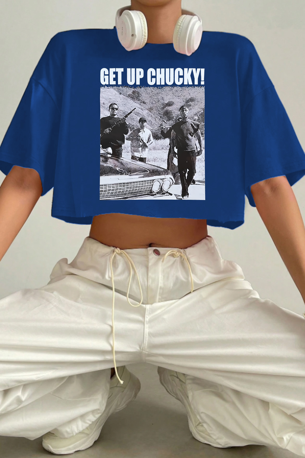GET up, Chucky fans crop TEE