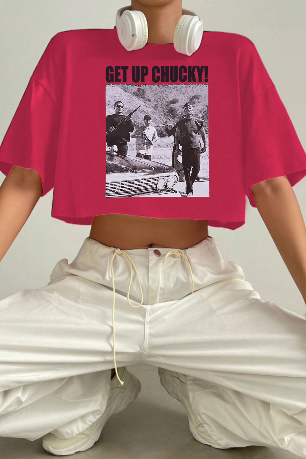 GET up, Chucky fans crop TEE