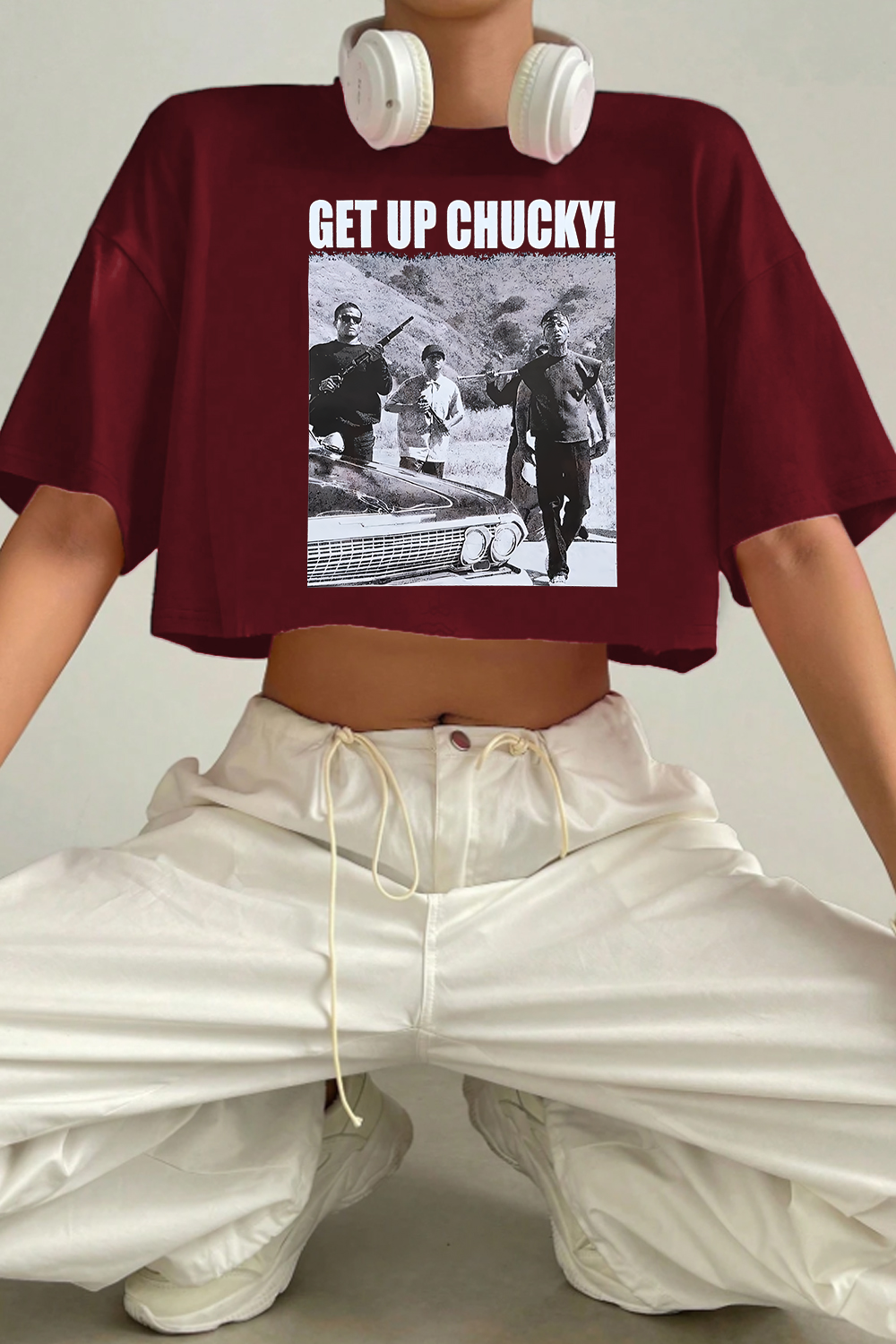 GET up, Chucky fans crop TEE