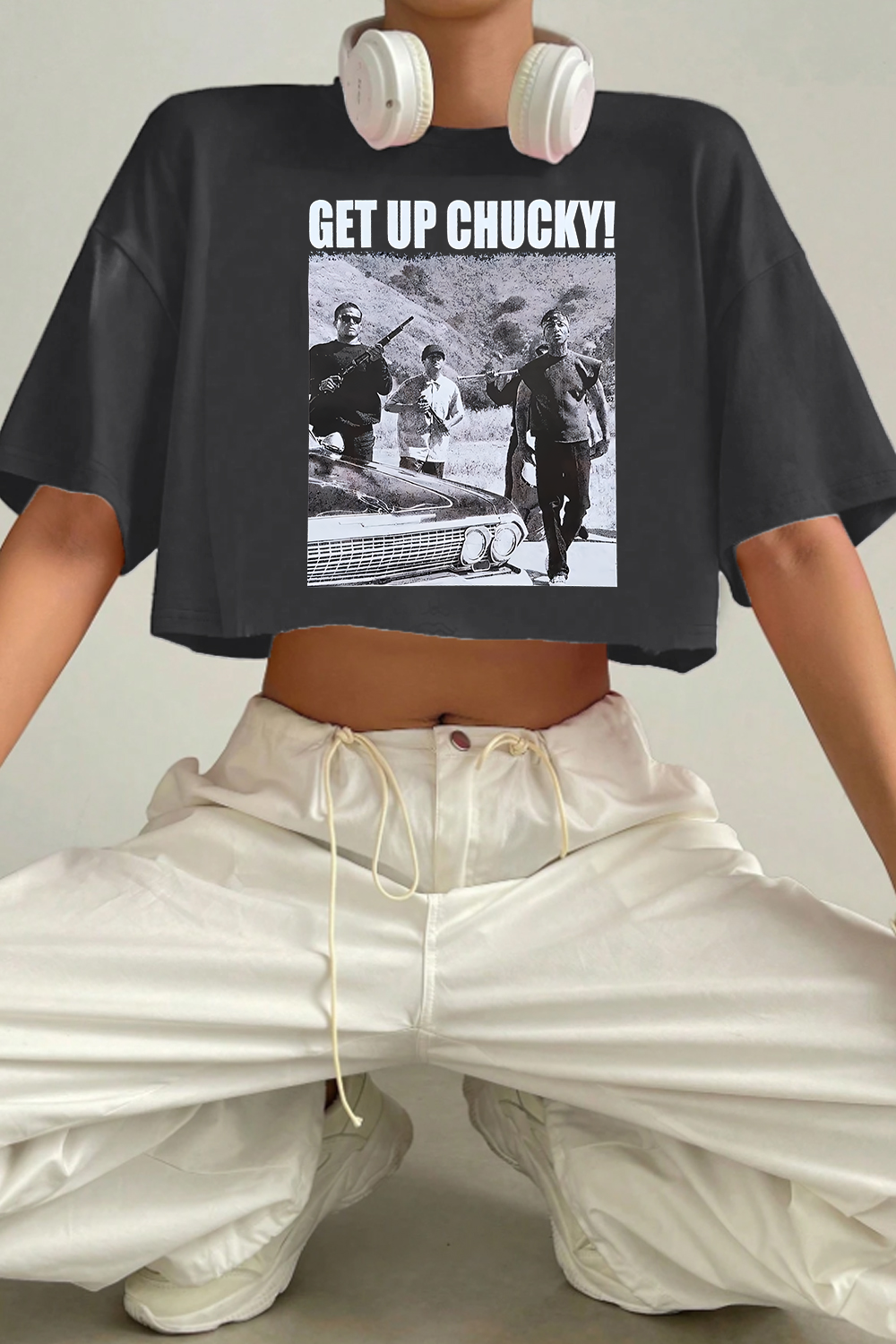 GET up, Chucky fans crop TEE