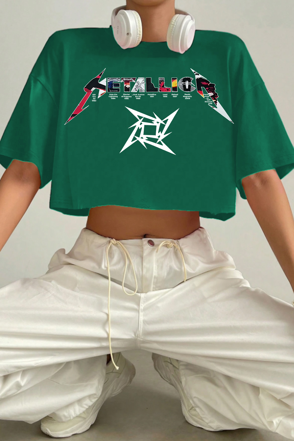 METAL!ICA ALBUM Women's Baby Tee