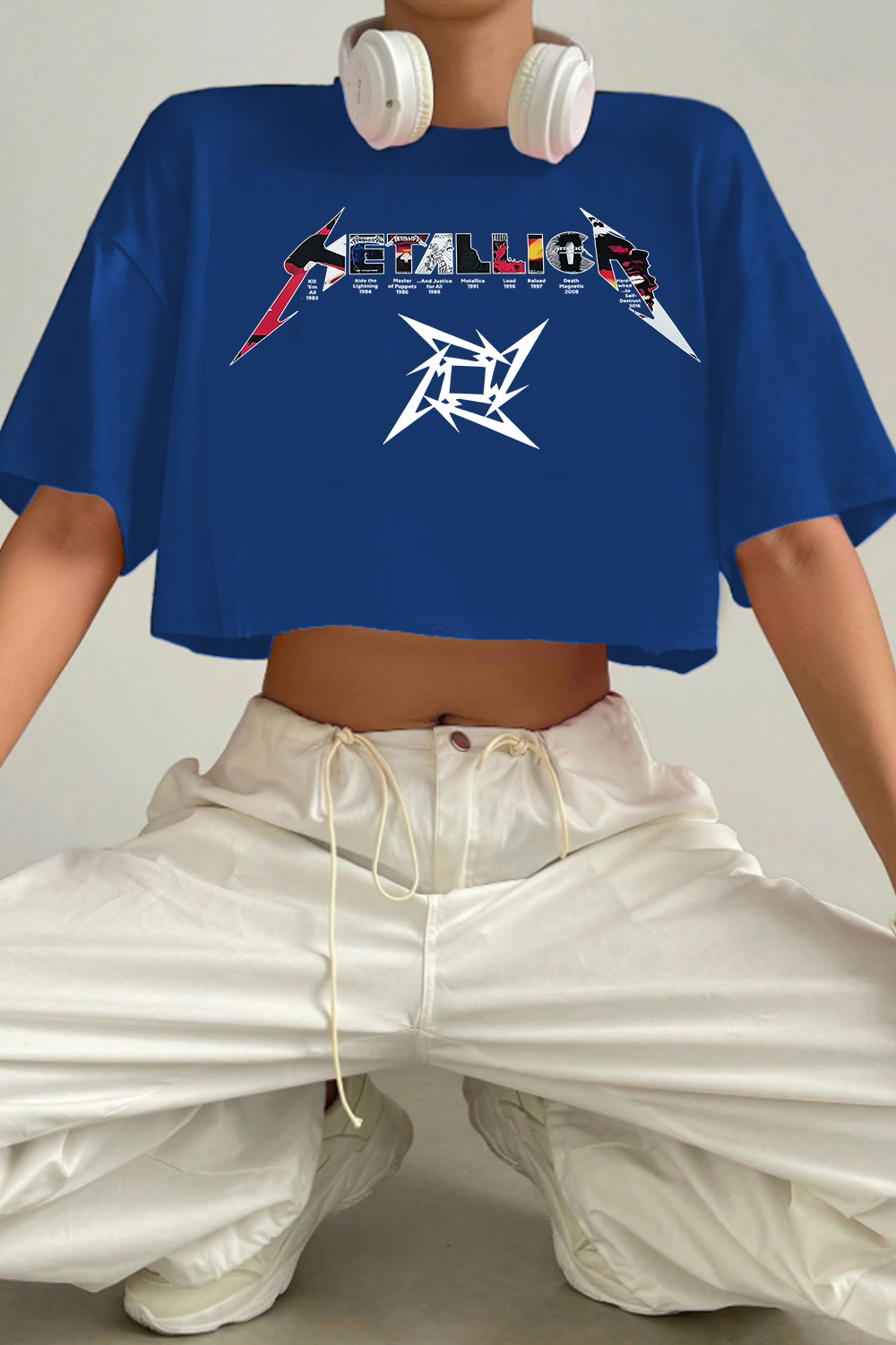 METAL!ICA ALBUM Women's Baby Tee