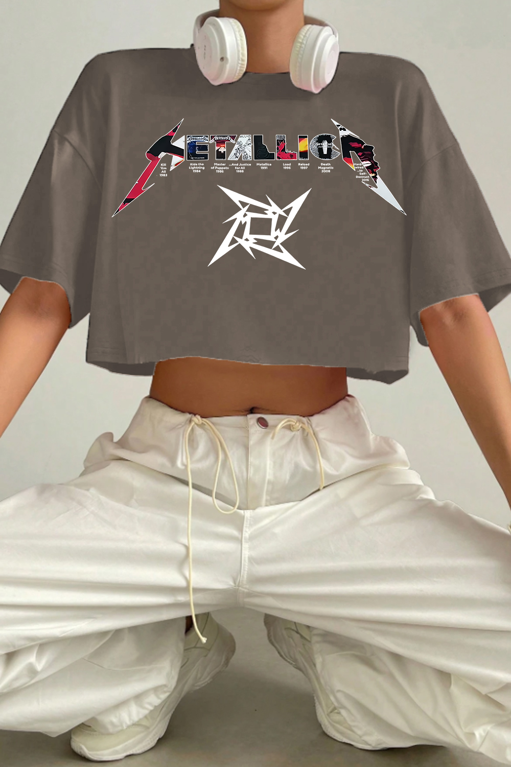METAL!ICA ALBUM Women's Baby Tee