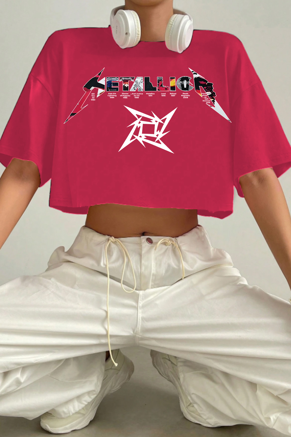 METAL!ICA ALBUM Women's Baby Tee