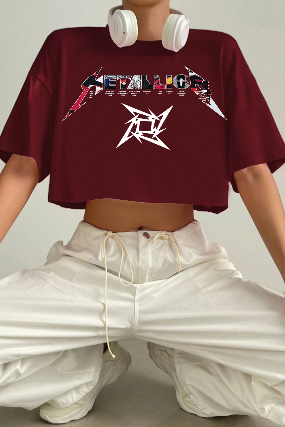 METAL!ICA ALBUM Women's Baby Tee