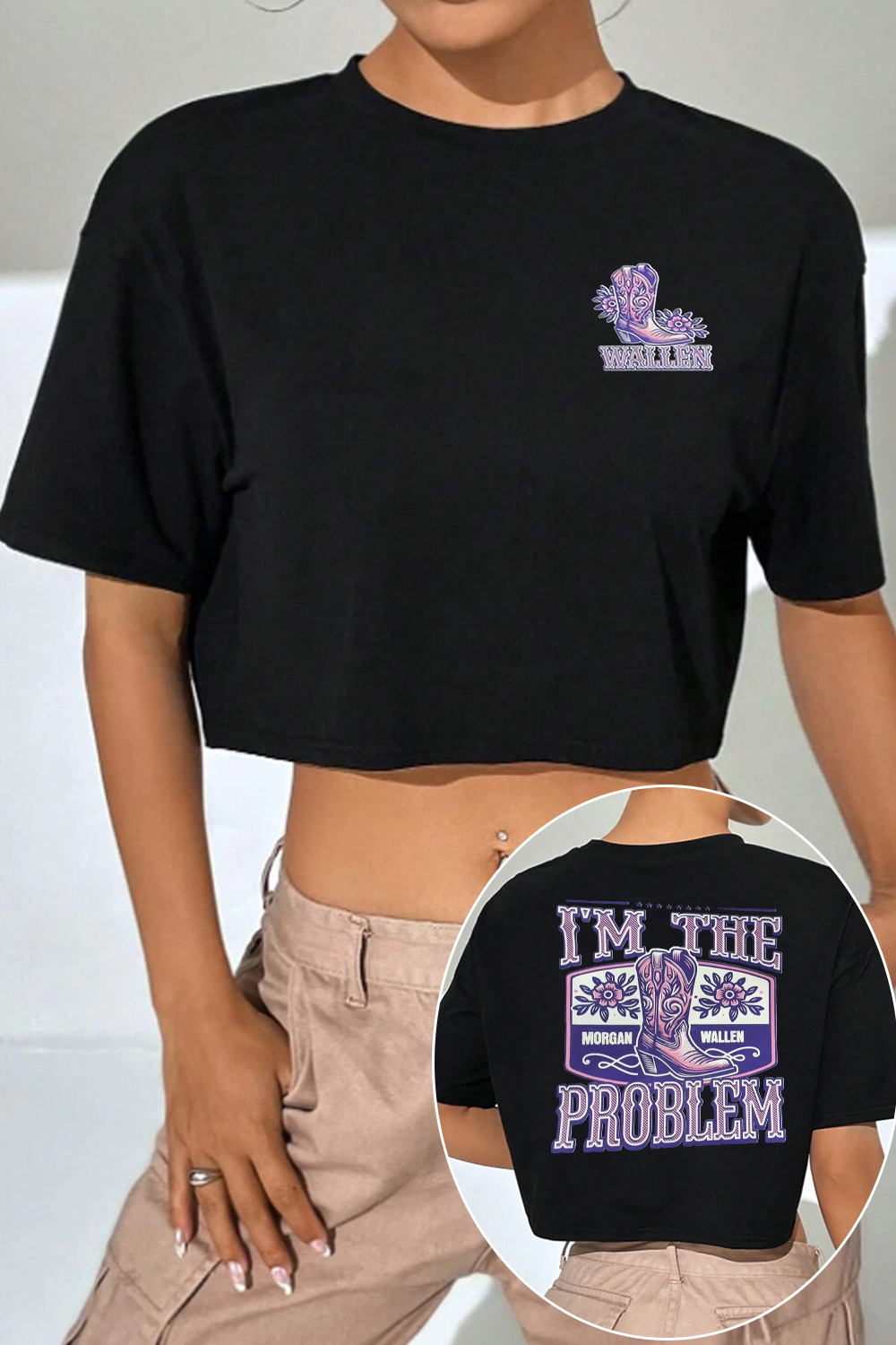 morganwallen music fans crop TEE