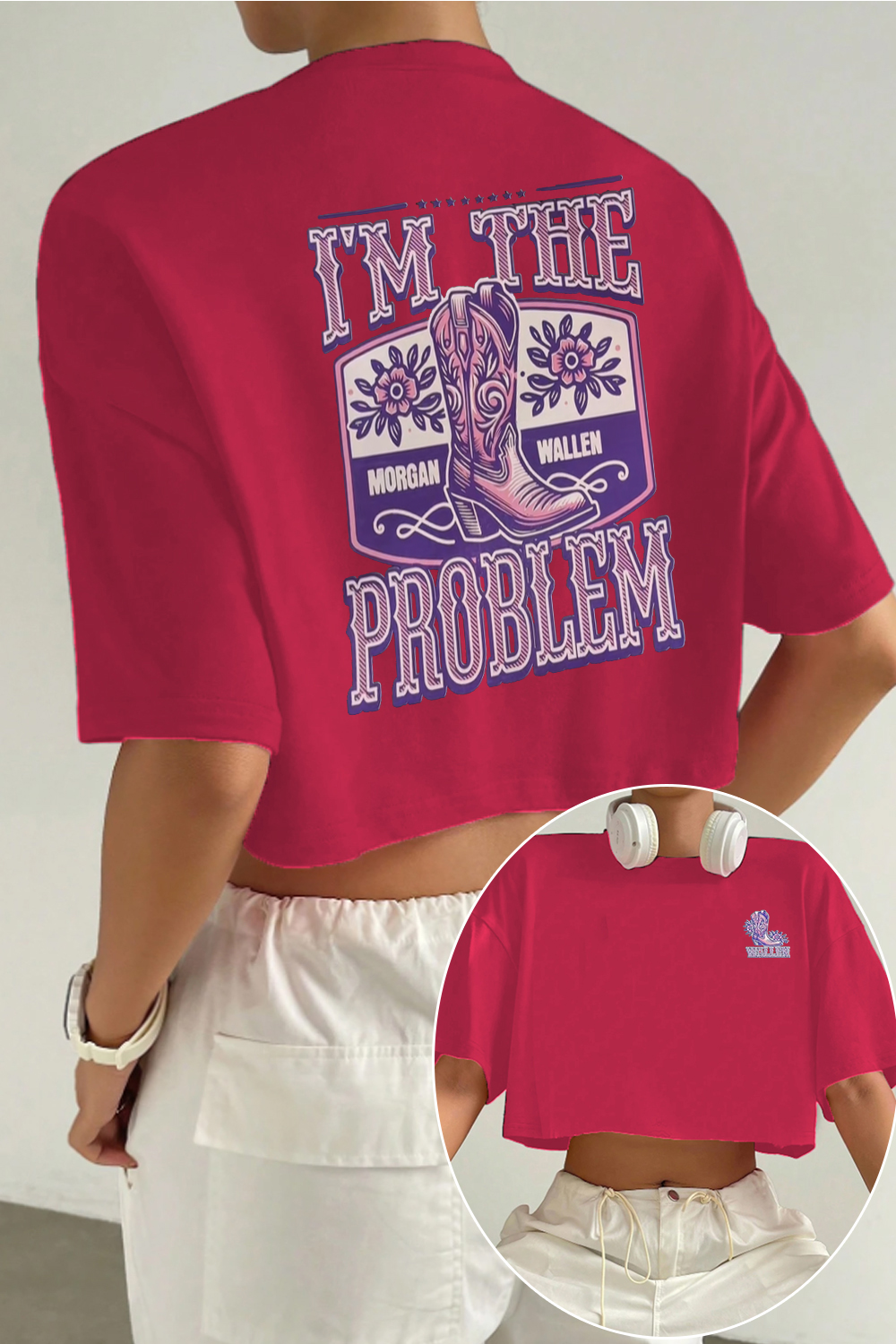 morganwallen music fans crop TEE